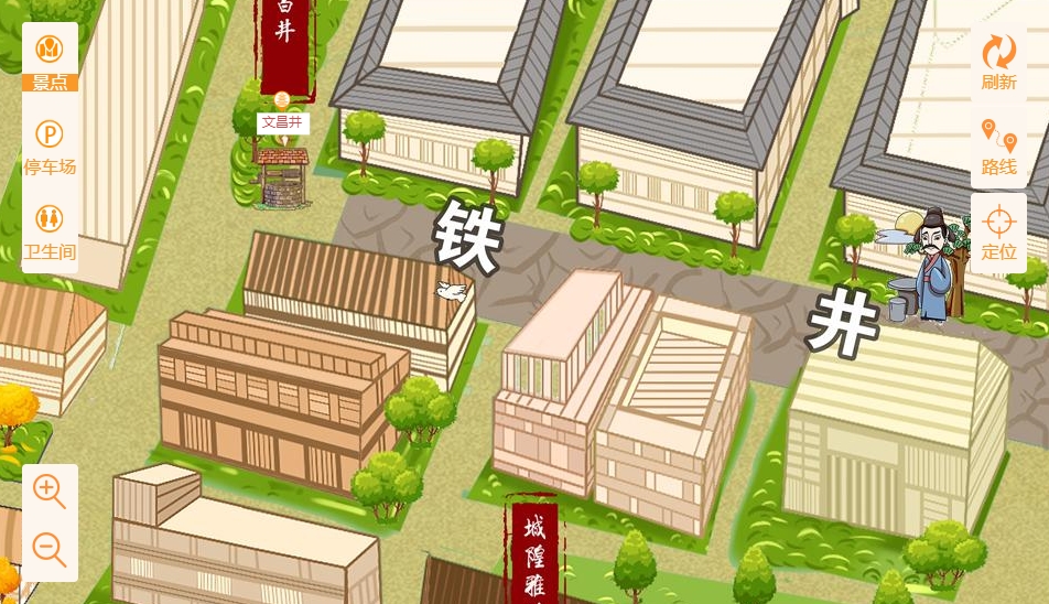 莘县智慧景区：手绘地图与语音导览的完美融合